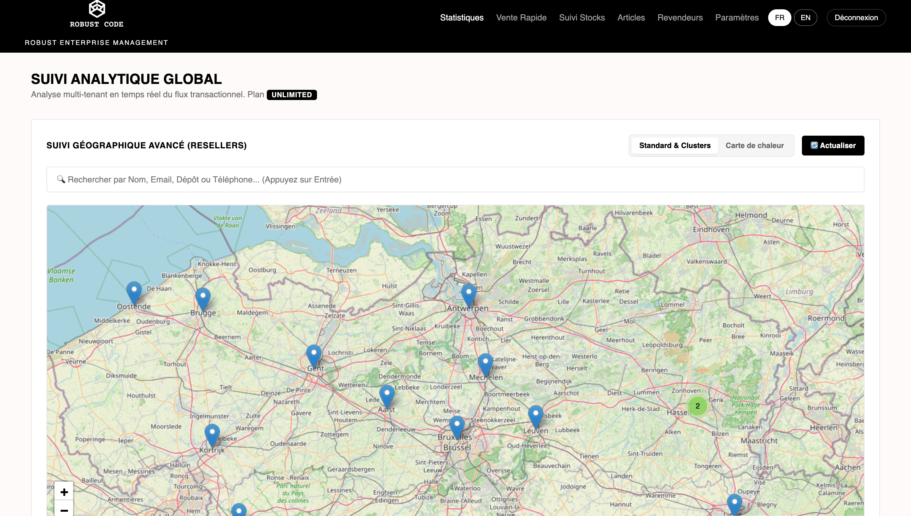 REM dashboard
